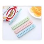 Plain-colored sealing clip (food preservation sealing clip)